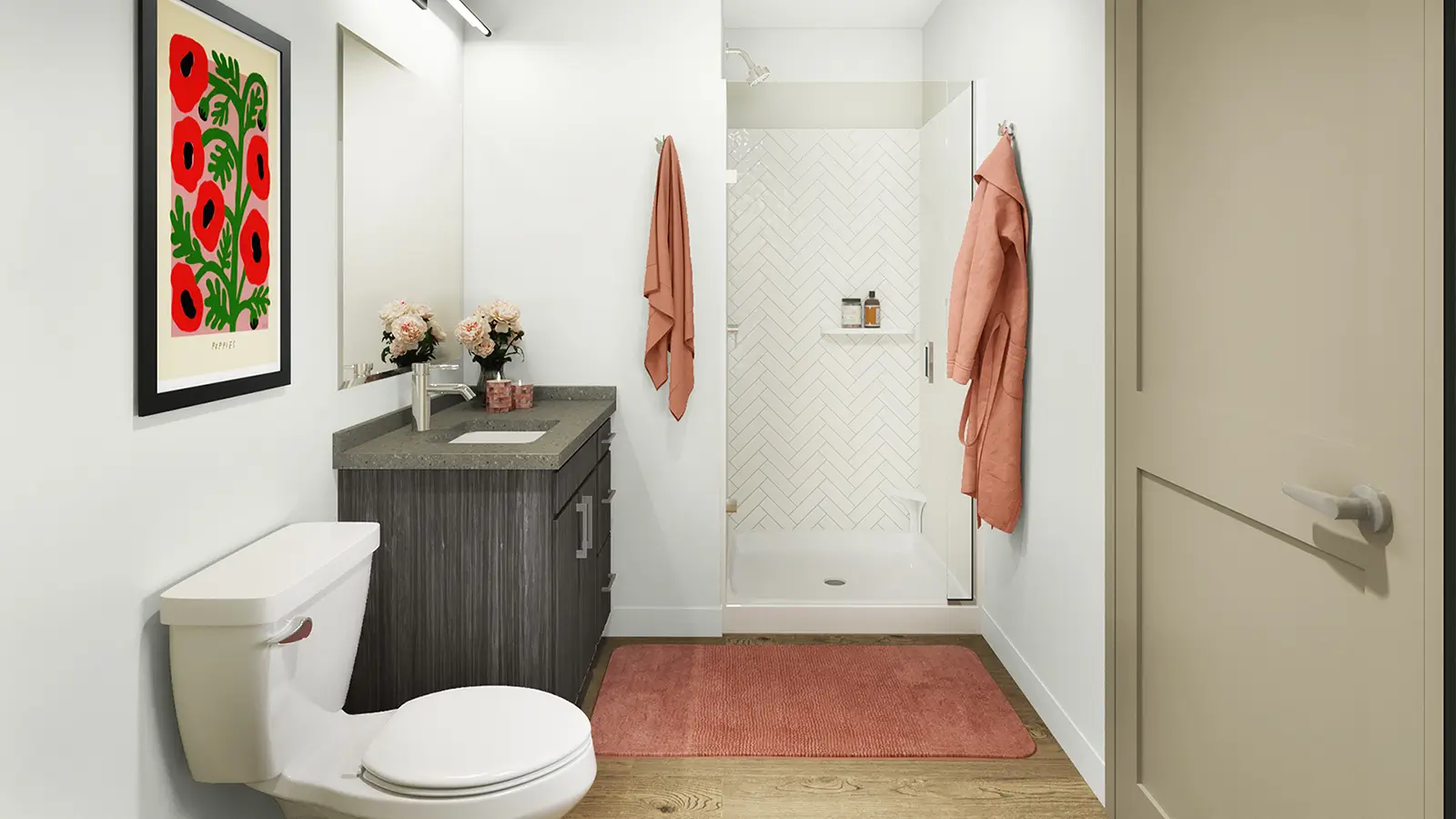 One bedroom apartment interior