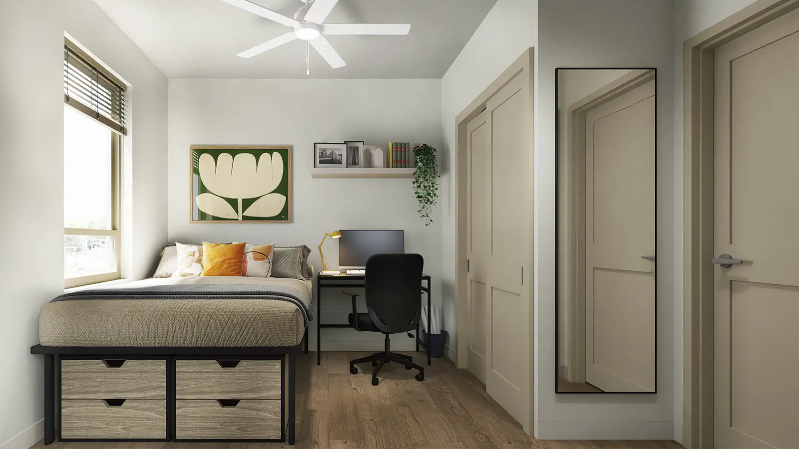 Three bedroom apartment interior
